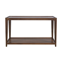 Soren Walnut Sofa Console Table - Ornate Home