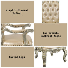Sorina Arm Chair (Set-2) - Ornate Home