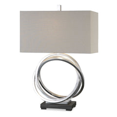 Soroca Silver Rings Lamp - Ornate Home