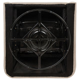 Sorrel Latte Fabric Upholstered Swivel Glider Arm Chair - Ornate Home