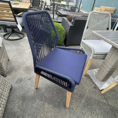 Sorrel Woven Back Outdoor Dining Chairs (Set of 2) - Ornate Home