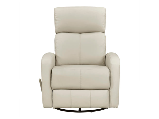 Sorrento Beige Swivel Glider Reclining Chair - Ornate Home