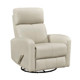 Sorrento Beige Swivel Glider Reclining Chair - Ornate Home