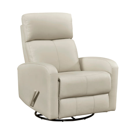 Sorrento Beige Swivel Glider Reclining Chair - Ornate Home