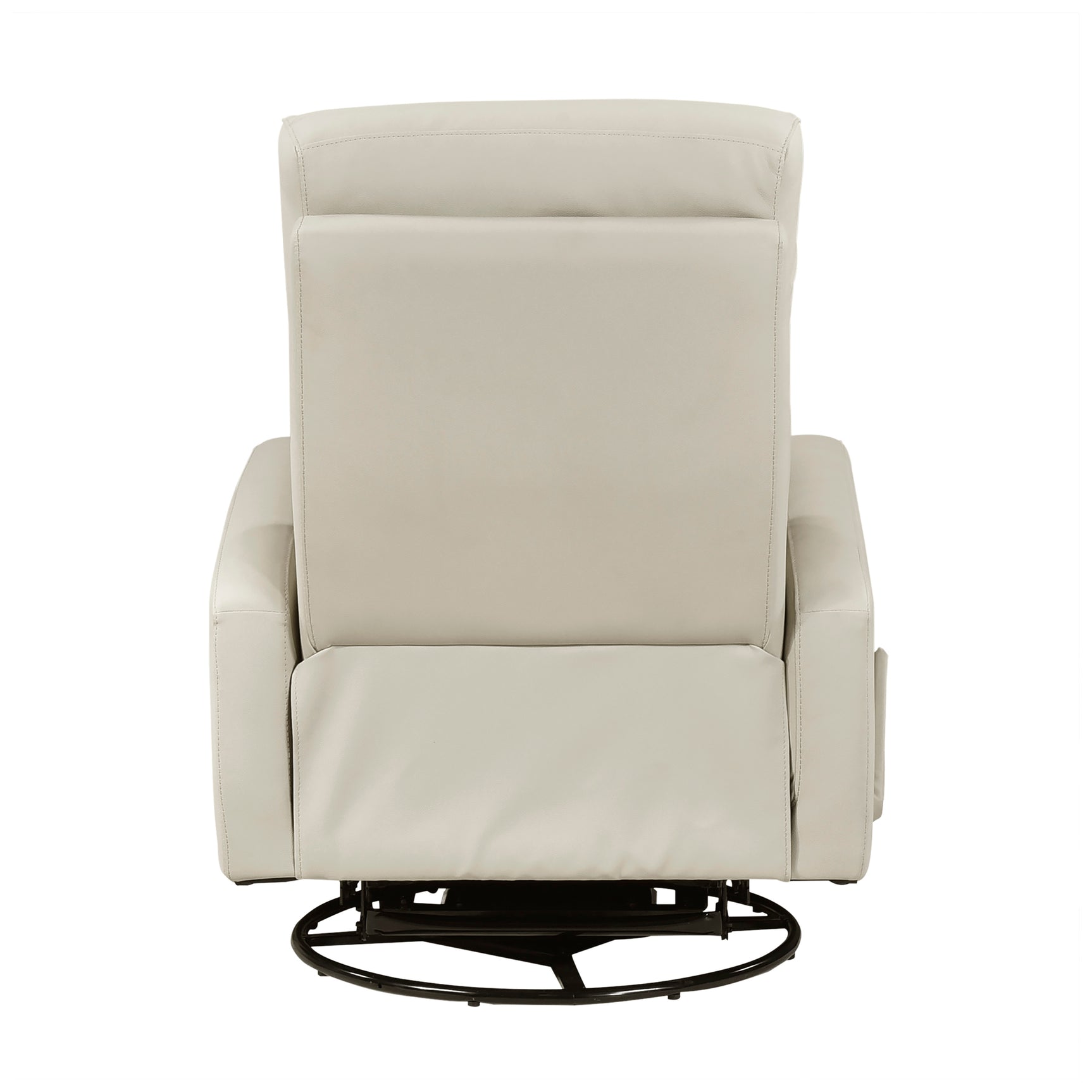 Sorrento Beige Swivel Glider Reclining Chair - Ornate Home