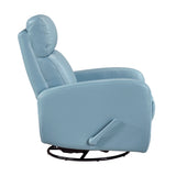 Sorrento Blue Swivel Glider Reclining Chair - Ornate Home