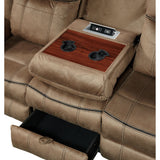 Sorrento Brown 2-Piece Living Room Set - Ornate Home