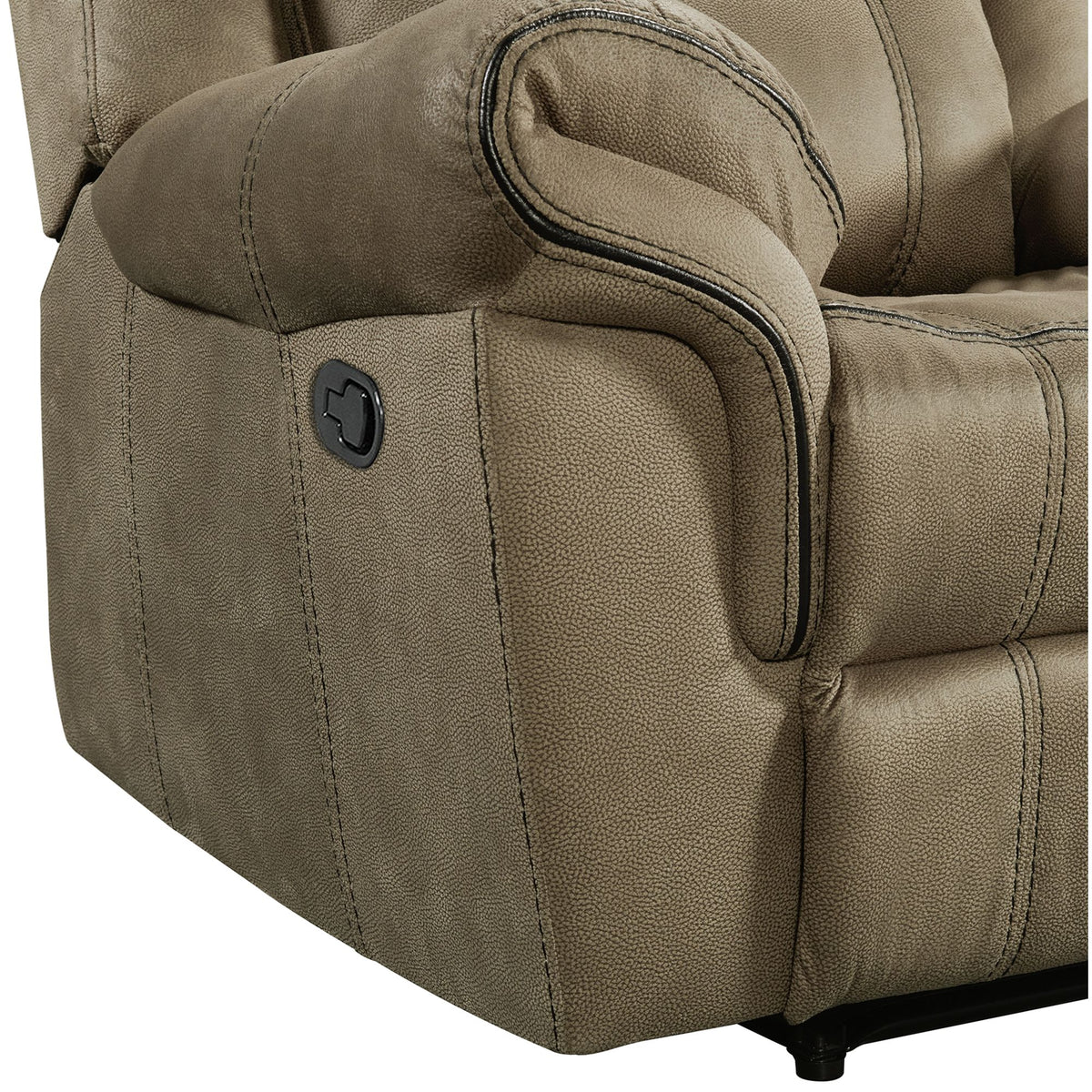 Sorrento Brown 2-Piece Living Room Set - Ornate Home
