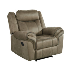 Sorrento Brown Glider Recliner - Ornate Home