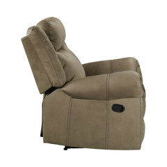 Sorrento Brown Glider Recliner - Ornate Home