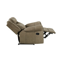 Sorrento Brown Glider Recliner - Ornate Home