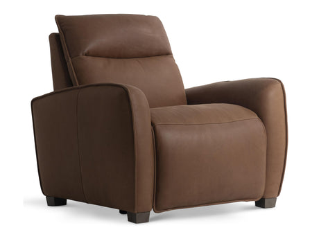 Sorrento Brown Leather Power Motion Chair - Ornate Home