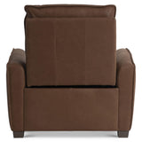 Sorrento Brown Leather Power Motion Chair - Ornate Home