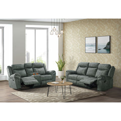 Sorrento Charcoal 2-Piece Living Room Set