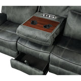 Sorrento Charcoal 2-Piece Living Room Set