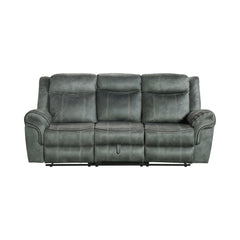 Sorrento Charcoal Motion Sofa with Dropdown - Ornate Home