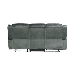 Sorrento Charcoal Motion Sofa with Dropdown - Ornate Home
