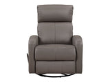 Sorrento Mocha Swivel Glider Reclining Chair - Ornate Home