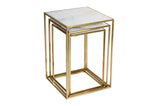 Sorrento White Nesting Table (Set of 3) - Ornate Home