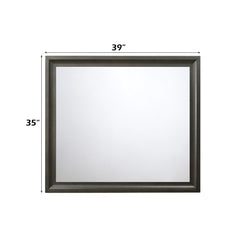 Soteris Antique Gray Mirror - Ornate Home