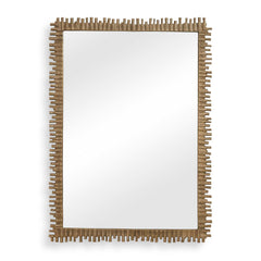 Soto Antique Brass Mirror - Ornate Home