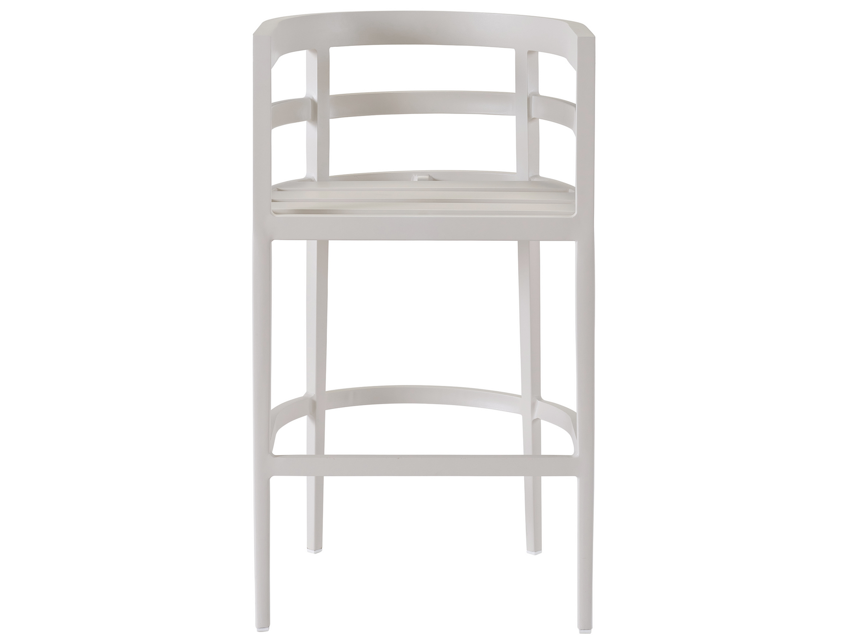 South Beach Canvas Granite/Chalk Aluminum Bar Chair - Ornate Home