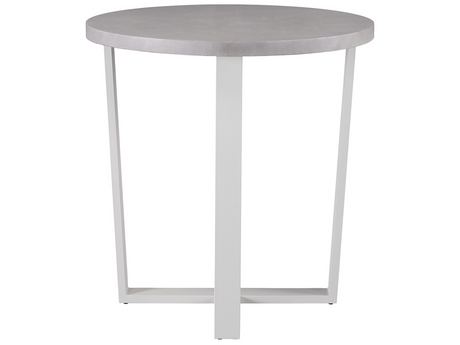 South Beach Chalk Aluminum Bar Table - Ornate Home