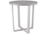 South Beach Chalk Aluminum Bar Table - Ornate Home