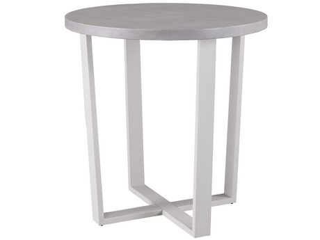South Beach Chalk Aluminum Bar Table - Ornate Home