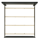 South Bend Black 5-Piece King Bedroom Set - Ornate Home