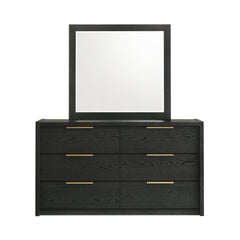 South Bend Black Dresser & Mirror Set - Ornate Home
