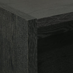 South Bend Black Nightstand with USB - Ornate Home