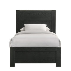 South Bend Black Twin Bed - Ornate Home