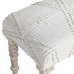 South Wales White/Cream Bench - Ornate Home