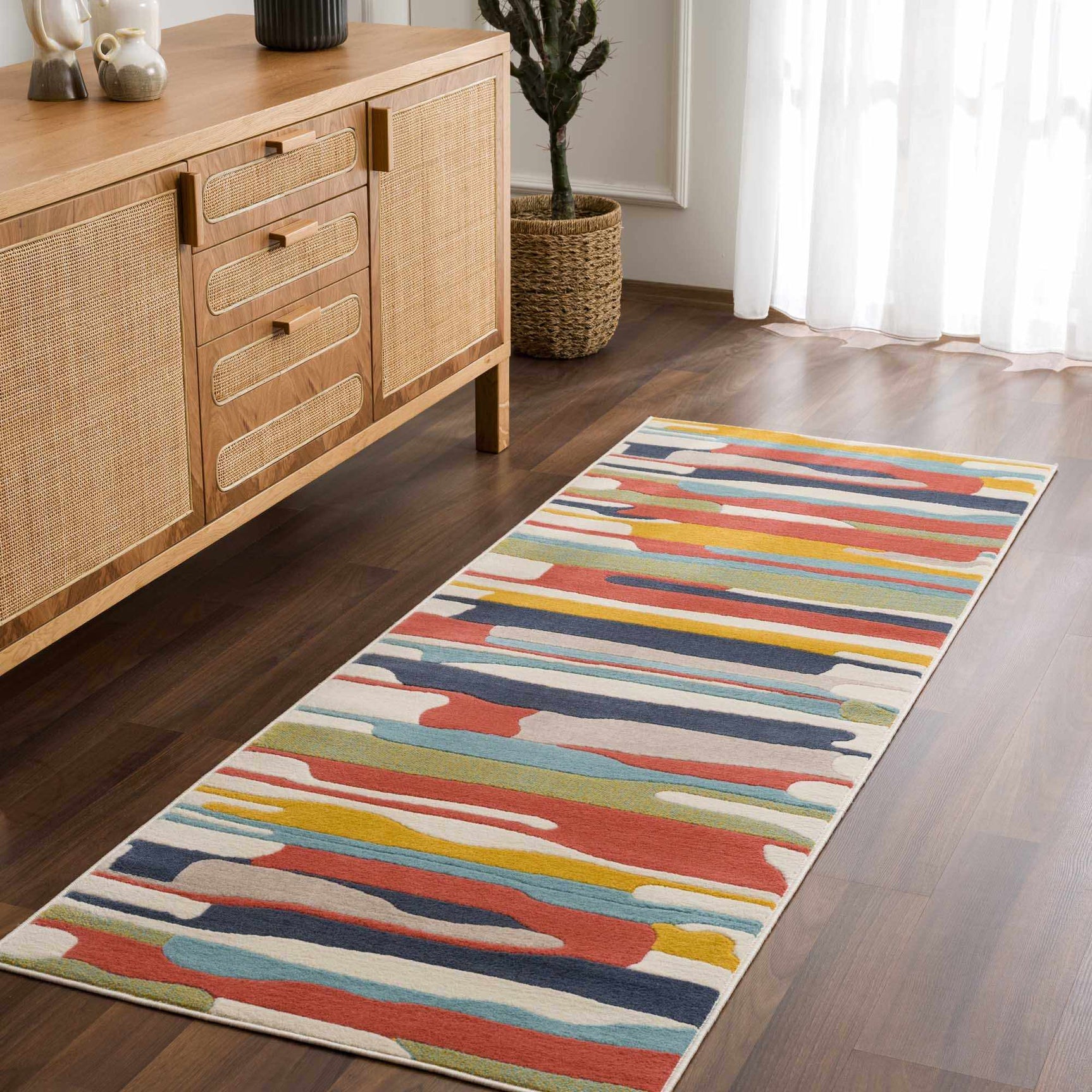 Southfields Colorful Modern Area Carpet - Ornate Home
