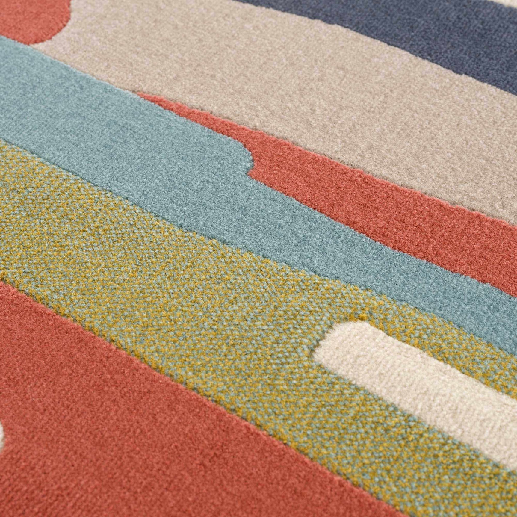 Southfields Colorful Modern Area Carpet - Ornate Home