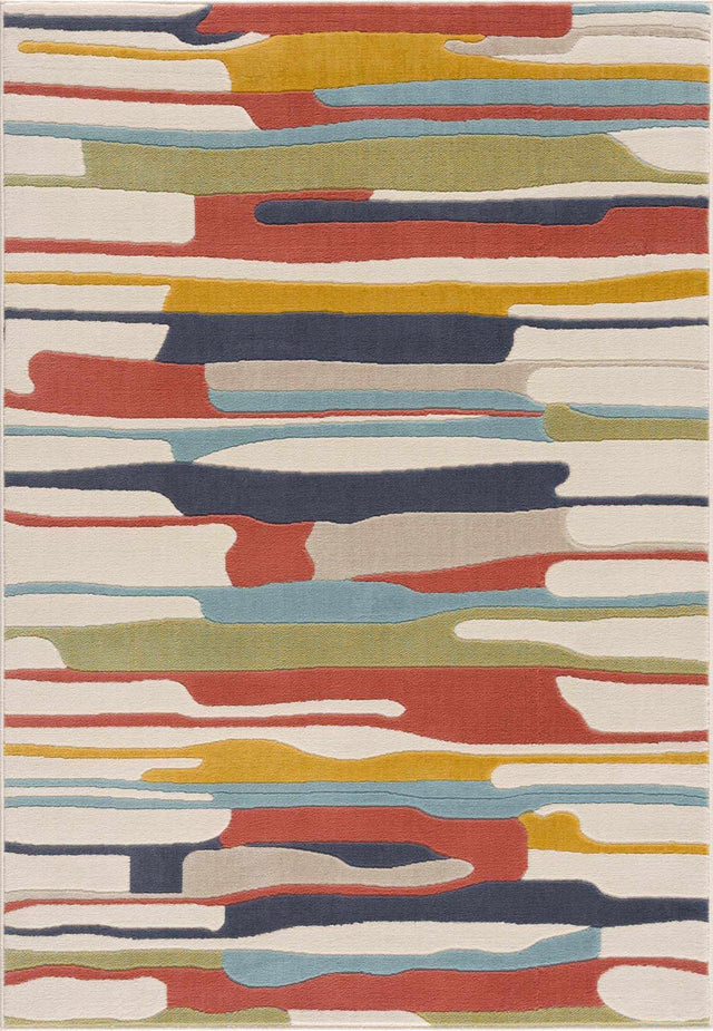 Southfields Colorful Modern Area Carpet - Ornate Home