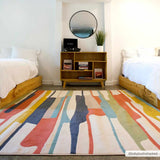 Southfields Colorful Modern Area Carpet - Ornate Home