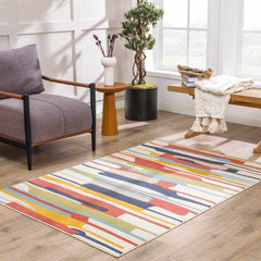 Southfields Colorful Modern Area Carpet - Ornate Home