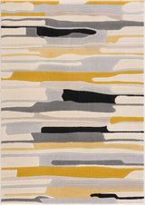 Southfields Mustard Modern Rug - Ornate Home