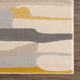 Southfields Mustard Modern Rug - Ornate Home