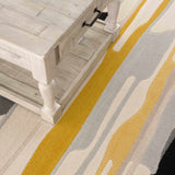 Southfields Mustard Modern Rug - Ornate Home
