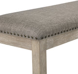 Southlake Brownish Gray Bench - Ornate Home