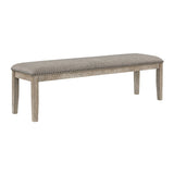 Southlake Brownish Gray Bench - Ornate Home