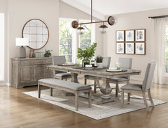 Southlake Brownish Gray Server - Ornate Home