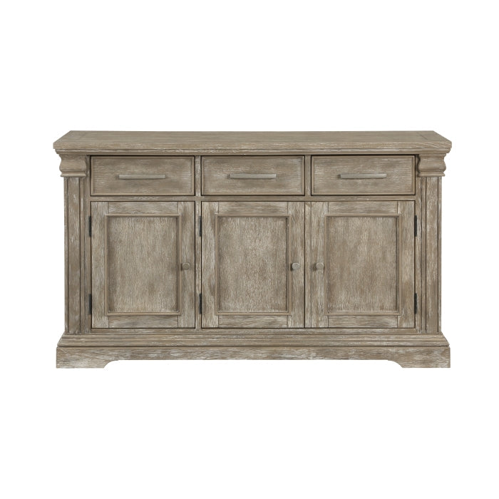 Southlake Brownish Gray Server - Ornate Home