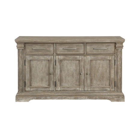Southlake Brownish Gray Server - Ornate Home