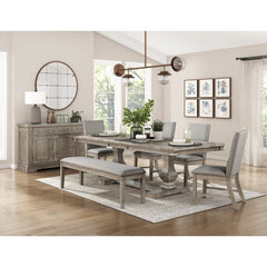 Southlake Brownish Gray Server - Ornate Home