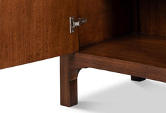 Southport Brown Credenza - Ornate Home