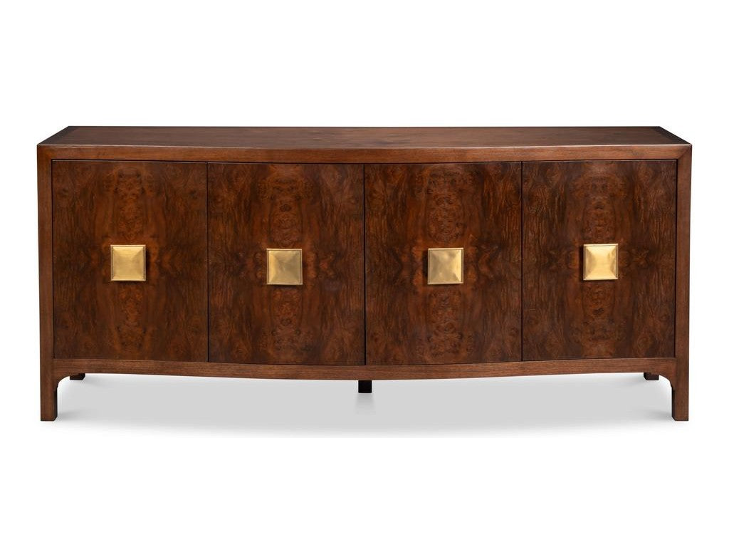 Southport Brown Credenza - Ornate Home